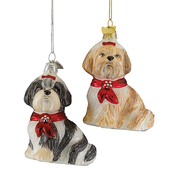 tildeling Opførsel global Julepynt - Shih Tzu Hunde (2 varianter) • haus and honey